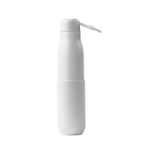 Eltoro Stainless Steel Bottle 750ml White With White Sleeve - White