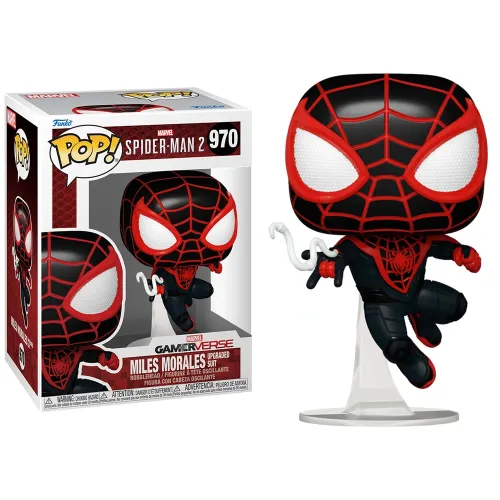 Funko Pop: Marvel- Spiderman 2 Gamerverse Miles Morales (Upgraded Suit)