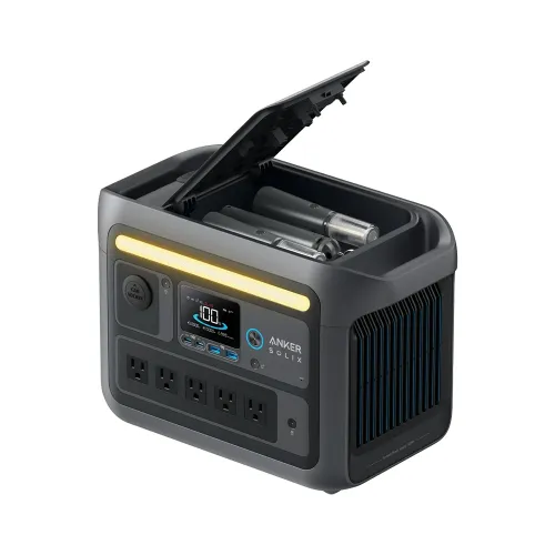 Anker Solix C800 Plus Portable Power Station (1200w / 768wh) With Camping Lights