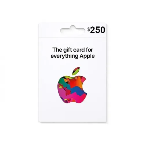 Apple iTunes Gift Card $250 (U.S. Account) - Instant SMS Delivery