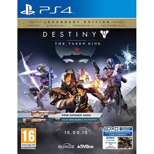 Ps4 Destiny The Taken King Legendary Edition - R2