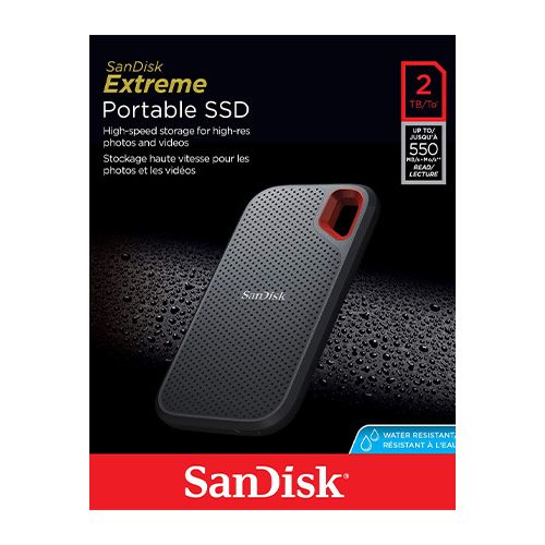 SanDisk 2TB Extreme Portable External SSD