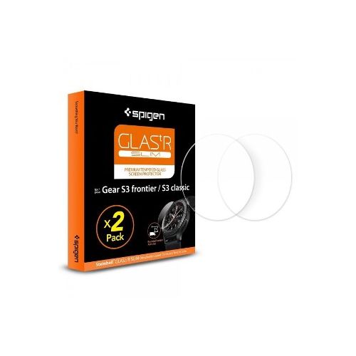 Spigen  Glas.tR Slim Galaxy Gear S3 Classic / Frontier Tempered Glass (2 Pack)