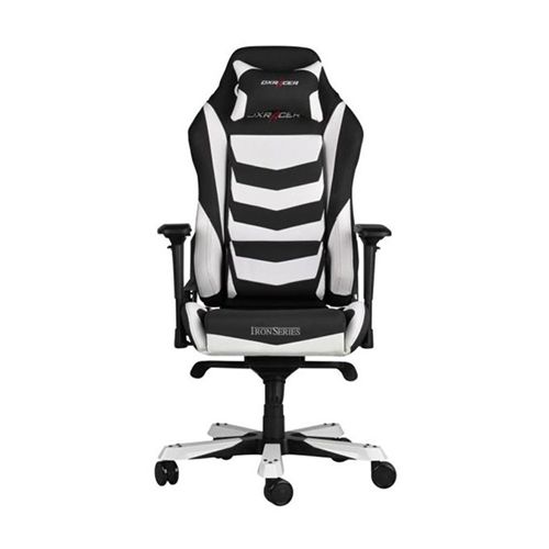 DXRACER IRON SERIES PC GAMING CHAIR -BLACK WHITE