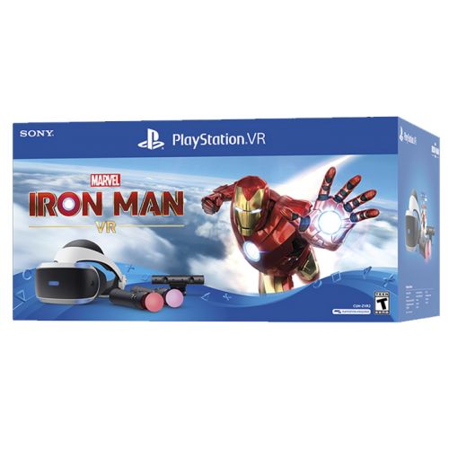 PS4 PlayStation VR Marvel’s Iron Man VR Bundle (Camera + Move Motion Controller)