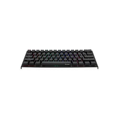 DUCKY CHANNEL ONE 2 MINI MECHANICAL GAMING KEYBOARD - MIX CHERRY RGB RED