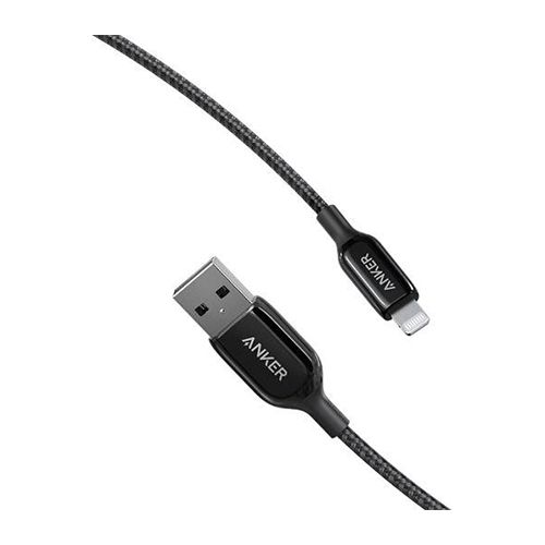 ANKER POWERLINE+III USB-A LIGHTING CABLE(1.8/6FT) - BLACK