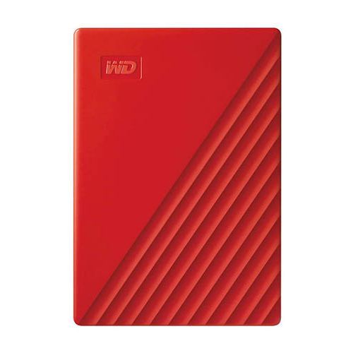 WD MY PASSPORT HDD AUTO BACKUP PASSWORDPROTECTION 4TB - RED