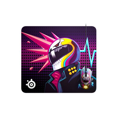 STEELSERIES QCK NEON RIDER LIMITED EDITION GAMING MOUSE PAD LARGE