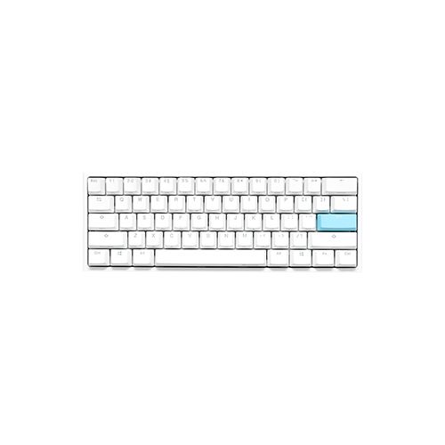 DUCKY ONE 2 MINI WHITE CASE GAMING KEYBOARD - CHERRY RGB BROWN