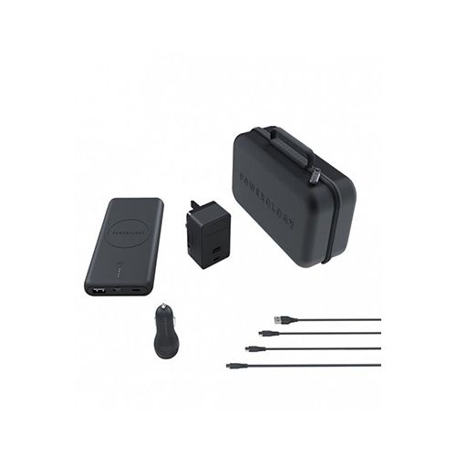 POWEROLOGY 8IN1 PD CHARGING COMBO - BLACK