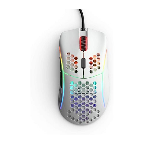 GLORIOUS (MODEL D- 62G) GAMING MOUSE - GLOSSY WHITE