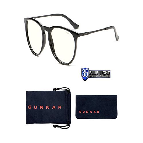 GUNNAR MENLO-ONYX -CLEAR EYEWEAR