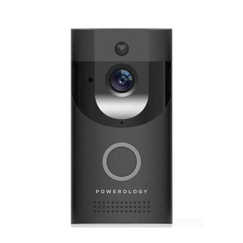 POWEROLOGY SMART VIDEO DOORBELL-BLACK