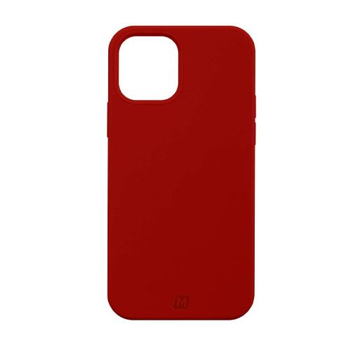 MOMAX SILICONE 2.0 CASE  FOR IPHONE 12 MINI 5.4" 2020 SERIES (ANTI-BACTERIAL)- RED