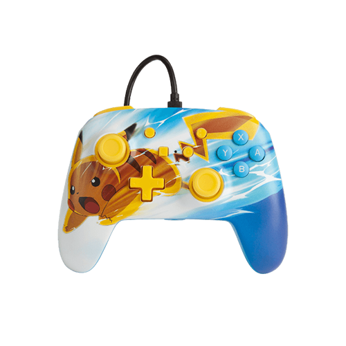 Enhanced Wired Controller For Nintendo Switch – Pikachu Charge