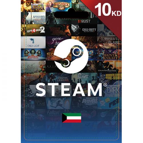 Steam Wallet Gaming Card-  10 KWD  (Kuwait Account)