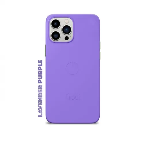 Goui Magnetic Cover For Iphone 15 Pro 6.1 Inch - Lavender Purple