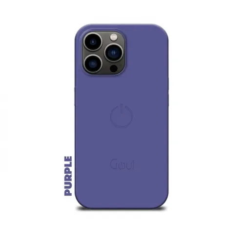 Goui Magnetic Cover For Iphone 15 Pro 6.1 Inch - Purple