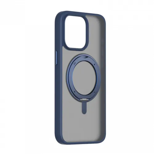 Momax Caseform Roller Magnetic Case For Iphone 15 Pro 6.1 Inch - Blue