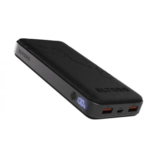 Eltoro Ultra Charge Mate Powerbank 20000mah 45 Watts - Black