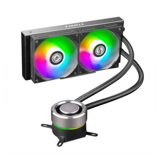 Lian LI GALAHAD AIO 240mm Liquid CPU Cooler - Black