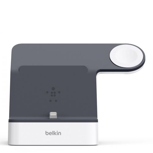 Belkin PowerHouse Charge Dock for Apple Watch and iPhone - White