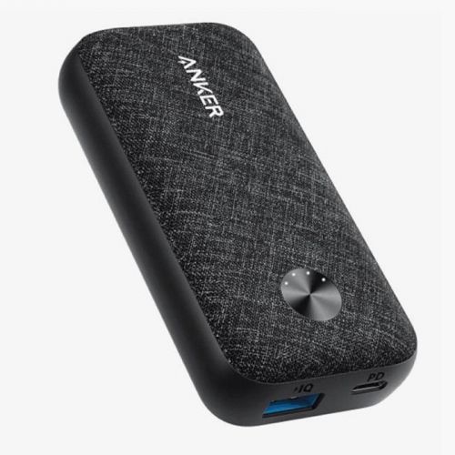 Anker PowerCore Metro 10000 PD Power Bank – Black Fabric