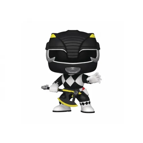 Funko Pop: Power Rangers- Black Ranger (30th Anniversary)