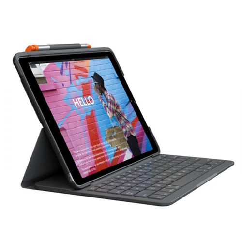 Logitech Slim Folio For iPad 7th Gen Arabic Graphite