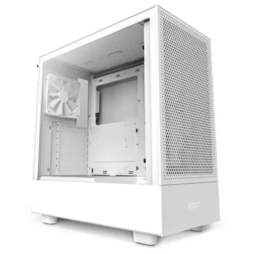 NZXT H5 Flow Edition ATX Mid Tower Case - White CC-H51FW-01