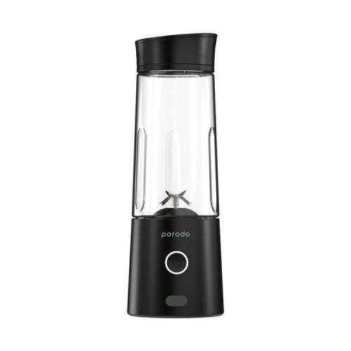 Porodo Lifestyle 6-Blade Portable Juicer 400mL 126W - Black