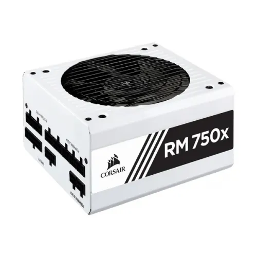 Corsair RMx White Series RM750x 750W Gold Fully Modular Power Supply Unit - White