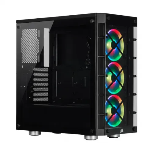 Corsair iCUE 465X RGB Mid-Tower ATX Smart Case — Black