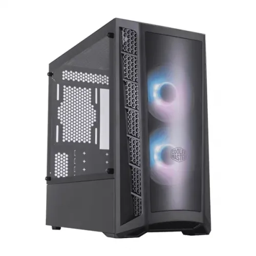 Cooler Master MasterBox MB320L ARGB Micro-ATX Tower Case - Glass Panel