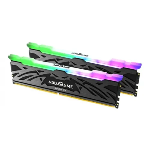 Addlink AddGame Spider X5 32GB (16GBx2) DDR5 4800MT/s CL40 RGB Memory Kit - Black