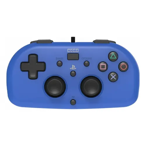 PS4 Hori Mini Gamepad Wired Controller - Blue