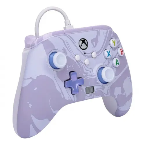 PowerA Enhanced Wired Controller for Xbox Series X|S - Lavender Swirl