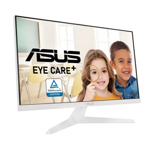 Asus VY249HE-W, 23.8" FHD IPS, 75Hz, IPS, 1ms, FreeSync, Eye Care Monitor - White