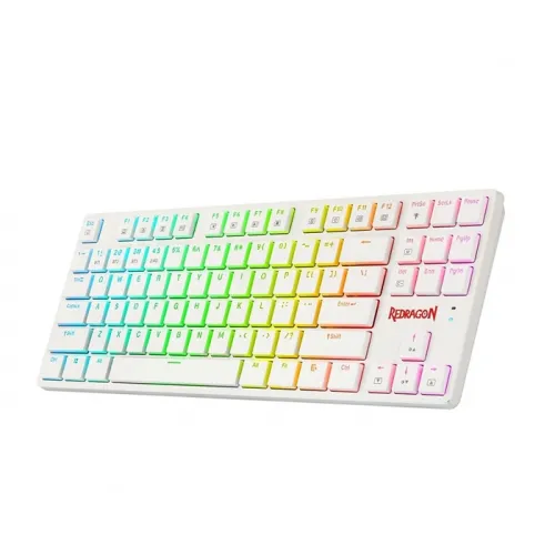 Redragon Anubis K539 Wireless RGB TKL Mechanical Gaming Keyboard - White