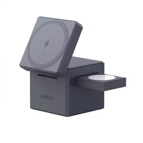 Anker 3-in-1 Cube With Magsafe - Gray