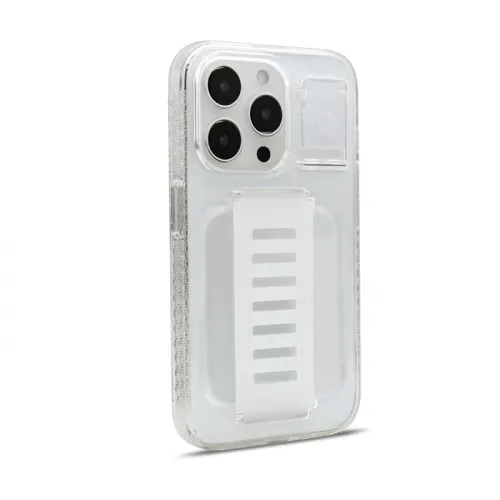 Grip2u Boost Case With Kickstand For Iphone 15pro Max - Clear