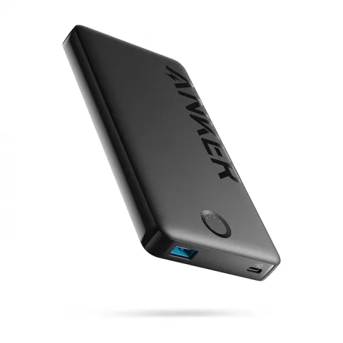 Anker 323 Power Bank 10000 Mah (Powercore Piq 10k) - Black