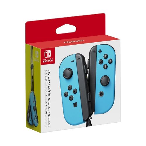 Nintendo - Joy-Con  Controllers - Neon Blue