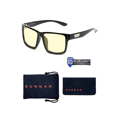 GUNNAR RIOT-ONYX AMBER EYEWEAR GLASSES