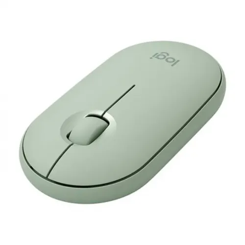 Logitech M350 Pebble Wireless Mouse - Eucalyptus