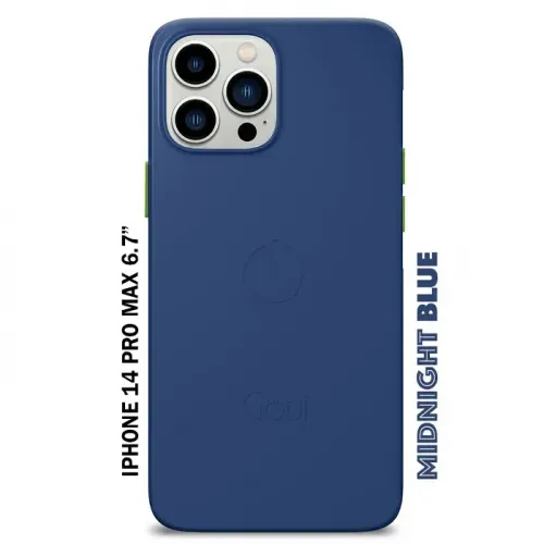 Goui iPhone 14 Pro Max (6.7inch) Magnetic Case with Magnetic Bars - Midnight Blue