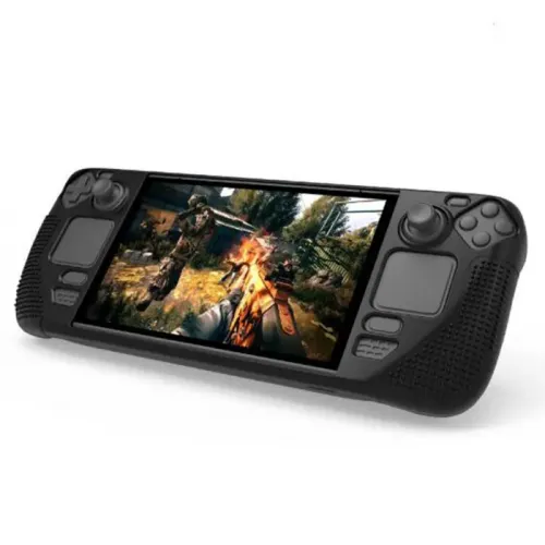 Pgtech Silicone Case For Steam Deck Game Console - Black