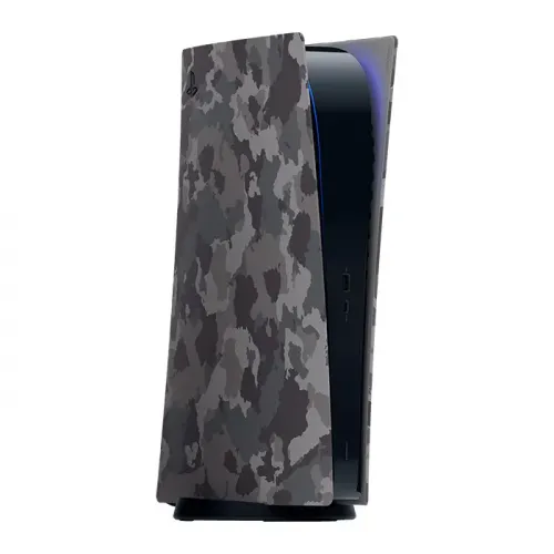 Sony: PS5 Standard Console  Cover (CD Version) - Gray Camouflage