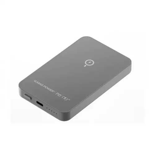 Momax Q.Mag Power 6 Magnetic Wireless Battery Pack 5000mAh - Space Grey